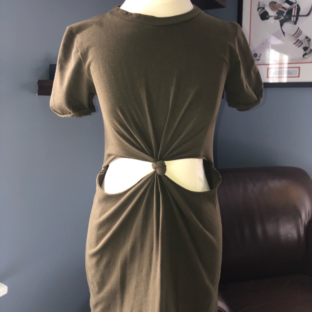 Urban Outfitters Cutout Tshirt Dress